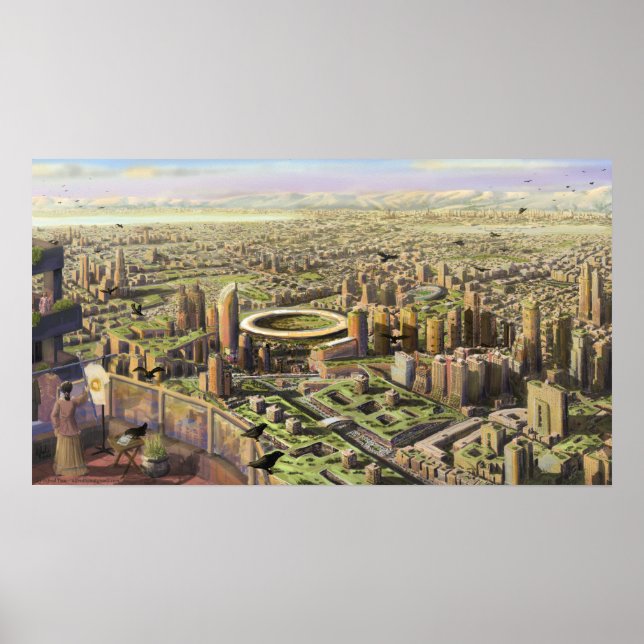 Póster Poster Cupertino Futuro (Frente)