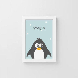 Póster Poster Cute Penguin