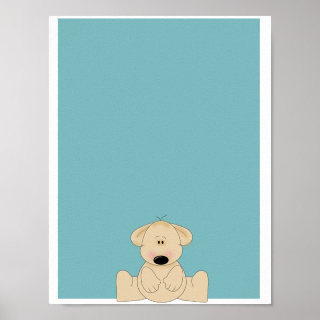 Póster Poster Cute Teddy Bear (Frente)