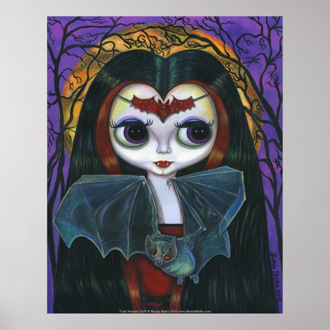 Póster Poster Cute Vampire Doll (Frente)