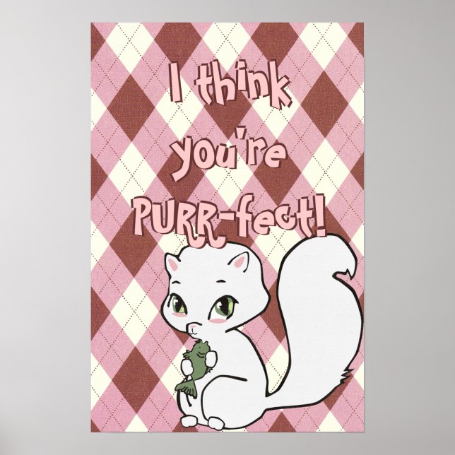 Póster Poster Cutie Cat (Frente)