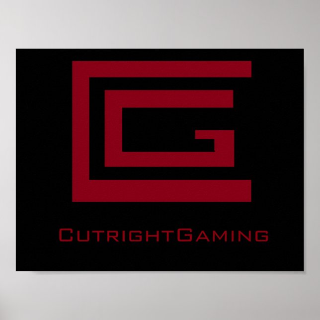 Póster Poster CutrightGaming (Frente)
