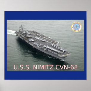 Póster POSTER CVN-68 de USS Nimitz