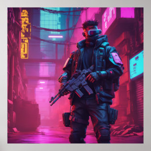 Póster Poster Cyberpunk