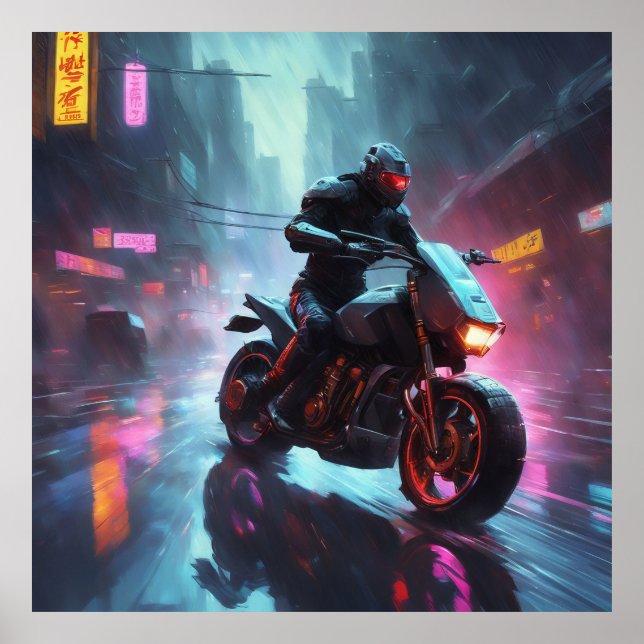 Póster Poster Cyberpunk (Frente)