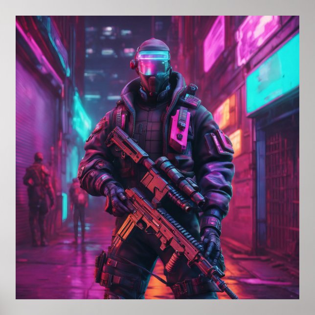 Póster Poster Cyberpunk (Frente)