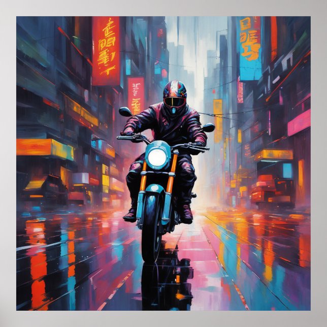 Póster Poster Cyberpunk (Frente)