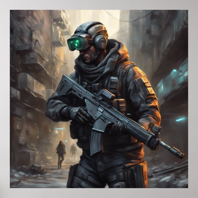 Póster Poster Cyberpunk (Frente)