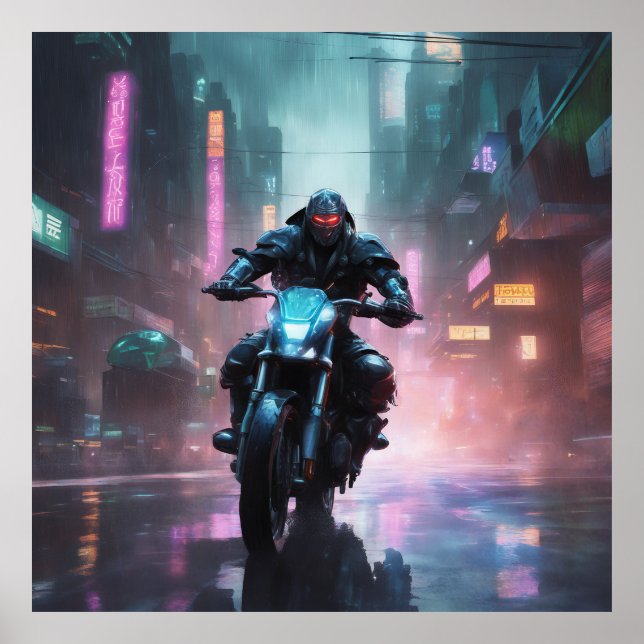 Póster Poster Cyberpunk (Frente)