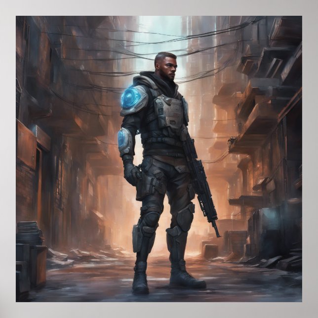Póster Poster Cyberpunk (Frente)