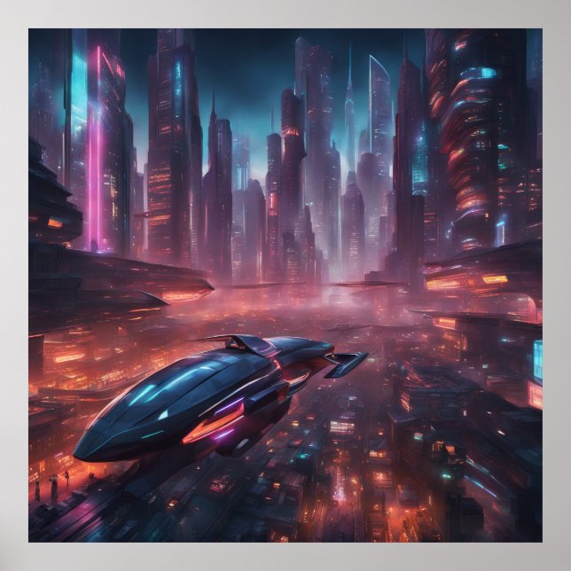 Póster Poster Cyberpunk (Frente)