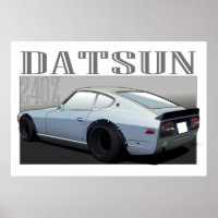 Poster Datsun 240z