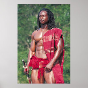 Póster Poster, David Adomah como "El Afrikan"