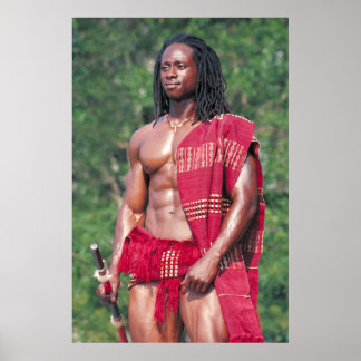 Póster Poster, David Adomah como "El Afrikan"