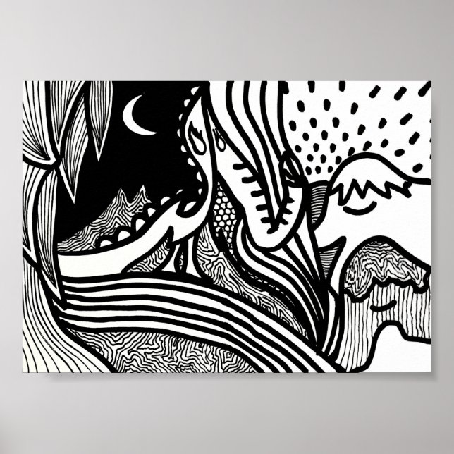 Póster poster "DAY N NOCHE" (Frente)