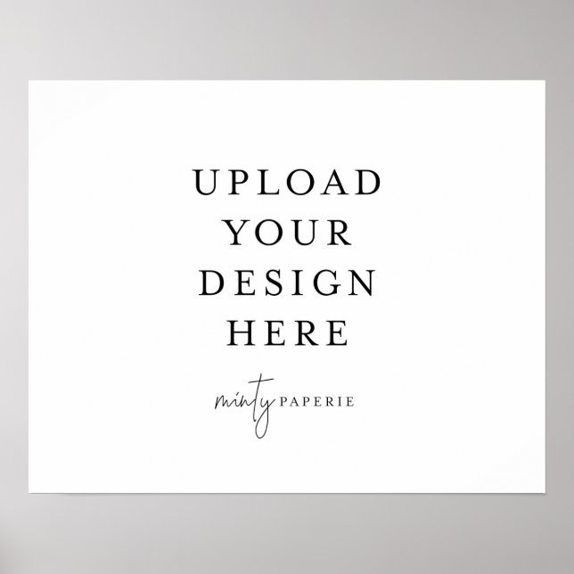 Póster poster de 16" x 20" - Paisaje (Frente)