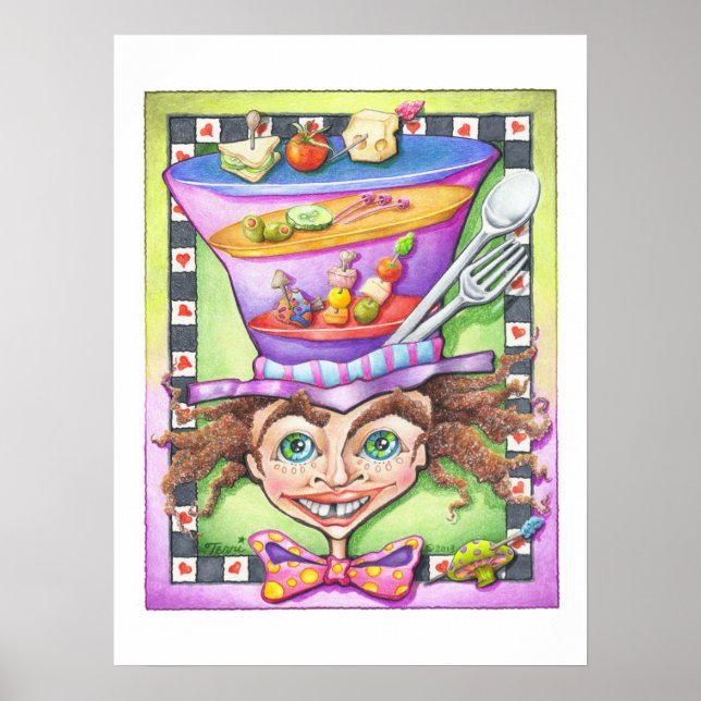 Póster poster DE 18"X24" - LA PLANTILLA MAD (Frente)
