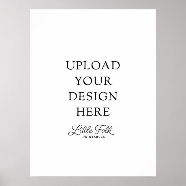 Póster poster de 18 x 24" (Frente)