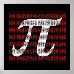 Póster poster De 3500 Pi