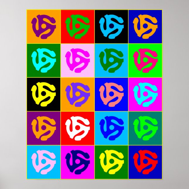 Póster poster de 45 RPM (Frente)