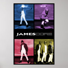 Póster poster de 4 colores de James Dore