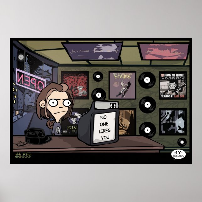 Póster poster de 4y-Records (Frente)