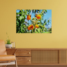 Póster Poster de abejas en el trabajo