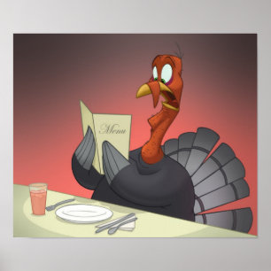 Póster Poster de Acción de Gracias en Turquía