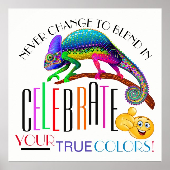 Póster Poster de aceptación de fomento de la diversidad (Frente)