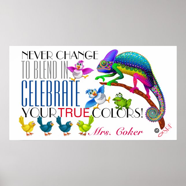 Póster Poster de aceptación de fomento de la diversidad (Frente)