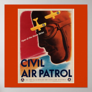 Póster Poster de afiches de época de la Segunda Guerra Mu