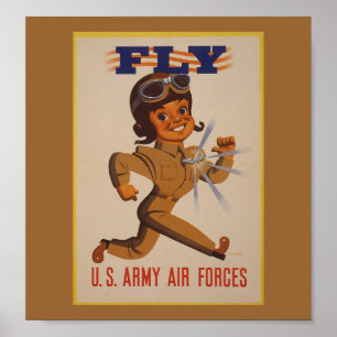 Póster Poster de afiches de época de la Segunda Guerra Mu