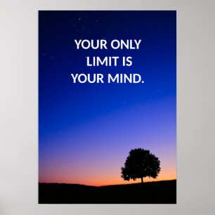 Póster Poster de Afirmación Positiva