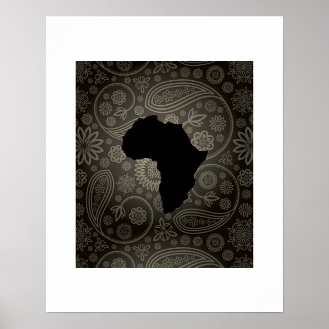 Póster Poster de África (Frente)