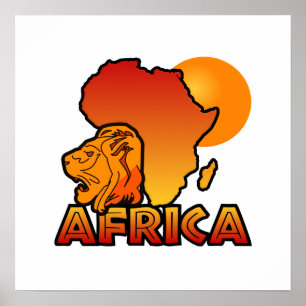 Póster Poster de África