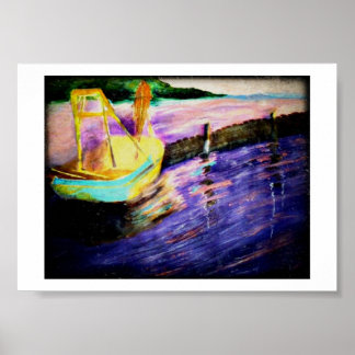 Póster Poster de agua abierta