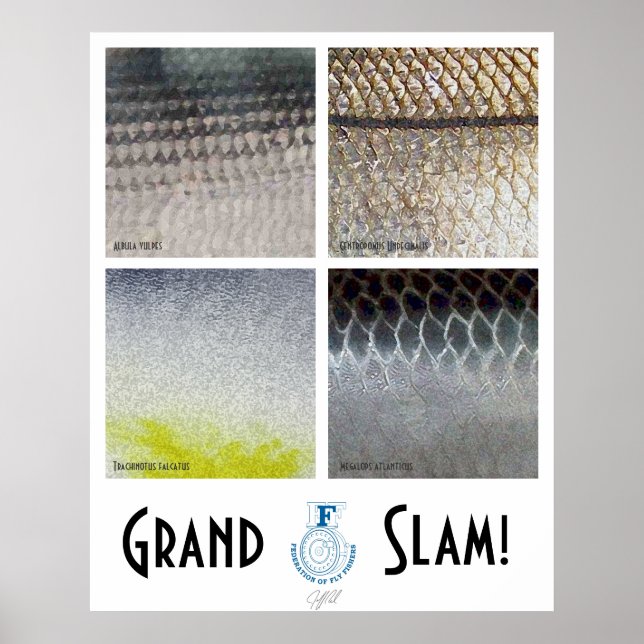 Póster Poster de agua salada de Grand Slam (Frente)