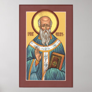 Póster Poster de Aidan del santo