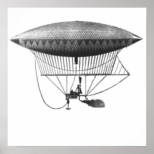 Póster Poster de Airship personal (Frente)