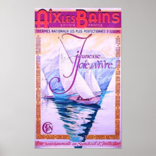 Póster Poster de Aix Les Bains