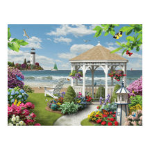 Poster de Alan Giana "Gazebo by Sea"