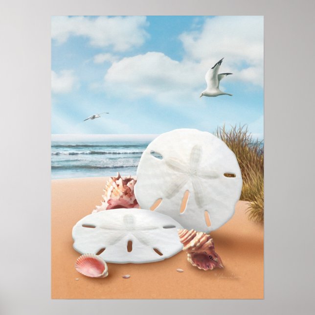 Póster Poster de Alan Giana "Sand Dollars" (Frente)