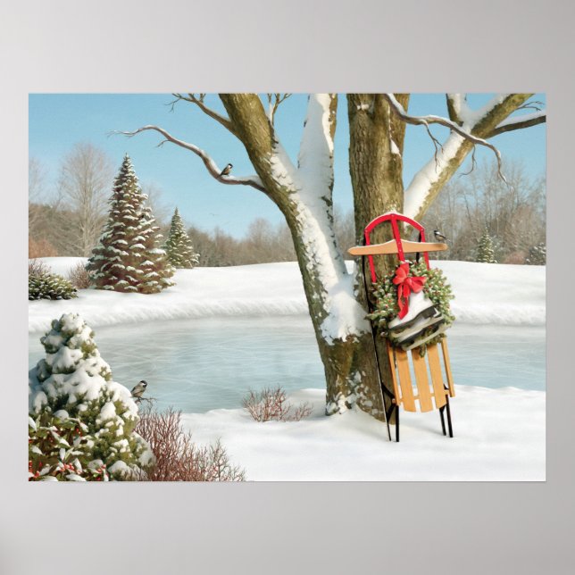 Póster Poster de Alan Giana "Winter Dreams" (Frente)