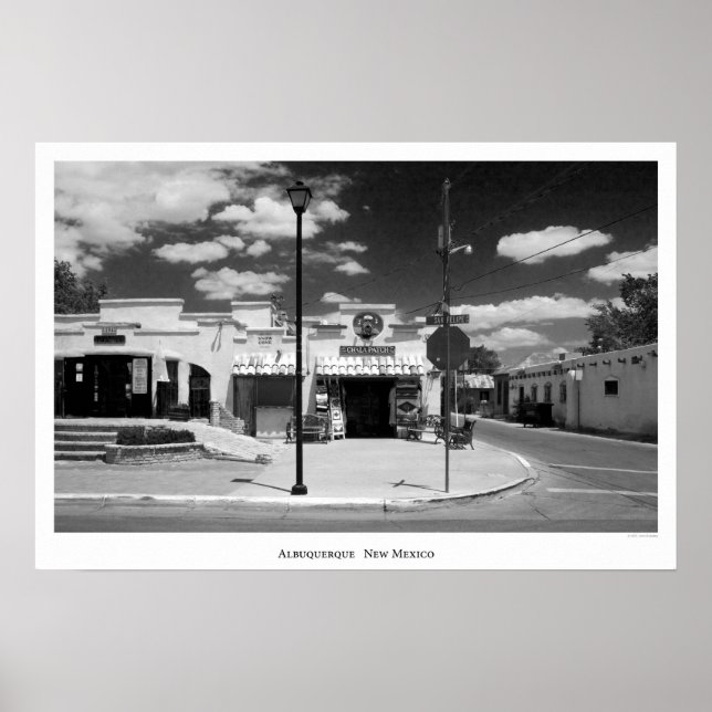 Póster Poster de Albuquerque NM (Frente)