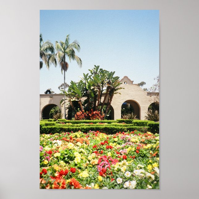 Póster Poster de Alcazar Garden California (Frente)
