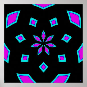 Póster Poster de Alegría Rosa