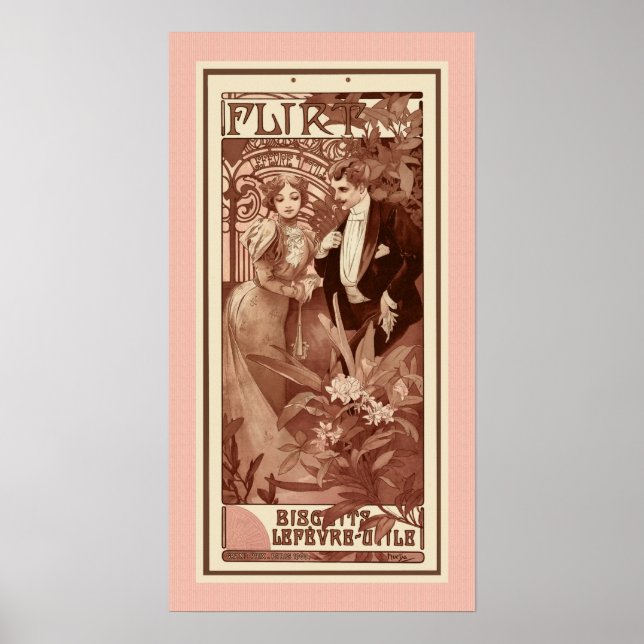 Póster Poster de Alphons Mucha (Frente)
