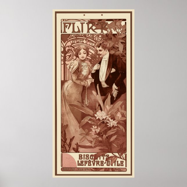 Póster Poster de Alphons Mucha (Frente)