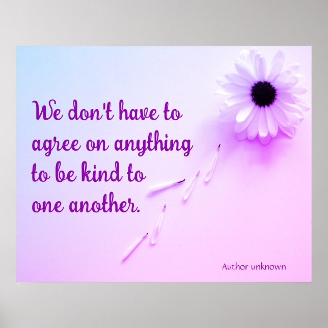 Póster Poster de amabilidad (Frente)