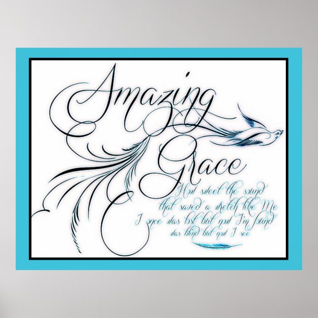 Póster Poster de Amazing Grace (Frente)